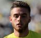 GOSFORD, AUSTRALIA - JANUARY 28: Liam Rose of the Mariners in action during the round 17 A-League match between the ...