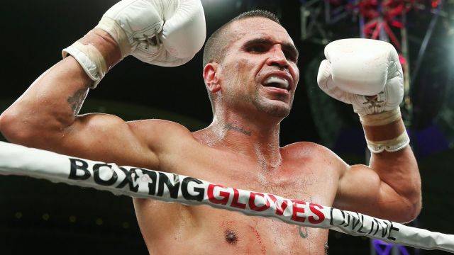 Gut feel: Anthony Mundine is confident he won the bout against Danny Green.