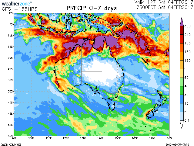 rainfall forecast