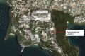 Aerial view of the site for Australian Habitat and Taronga Wildlife Retreat proposal. 