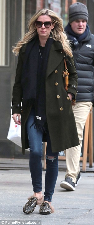 Meanwhile: Paris's now-grown up baby sis Nicky was spotted out and about in New York City