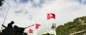 Tunisia Street Flag