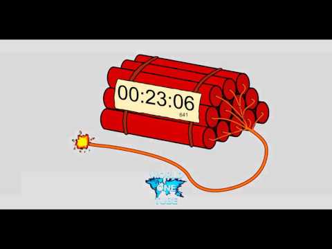 Countdown dynamite timer 30 MINUTES