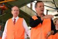 Opposition Leader Bill Shorten: getting out of town and into factories.