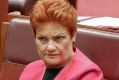 Ready to serve: Senator Pauline Hanson is not a total waste of space.