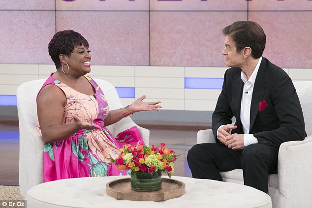 Moving on: The actress and Tv personality insisted to Dr. Oz that she is 'happily single' and focused on raising her son Jeffrey from her first marriage