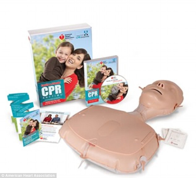 The CPR Anytime kit will teach celebs how to handle a medical emergency 