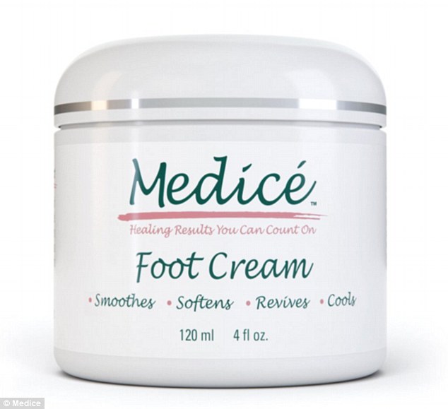 Another of the less glamorous treats is a $25 (£20) foot cream to soothe cracked heels