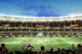 Lighting will play a major role in entertaining Perth Stadium fans.