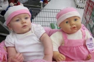 Babies that look like dolls