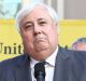 Clive Palmer says the Queensland premier is biased against him.
