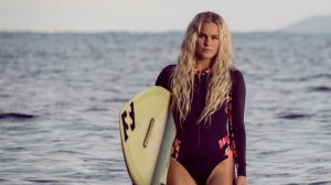 Big-wave surfer, Felicity Palmateer.