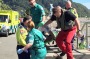 A man was pulled from Wellington Harbour near Eastbourne.