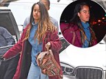 After a night of hitting a star-studded after party for HBO series Girls, former first daughter Malia Obama was spotted heading back to her film production internship on Friday