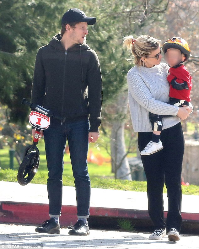 Gang's all here! On Sunday, Kate Mara and fiance Jamie Bell were spotted in Malibu spending some quality time with Jamie's three-year-old son