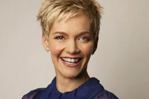 Ready to smile . . . Jessica Rowe is happy to help others by exposing the depths of her depression.