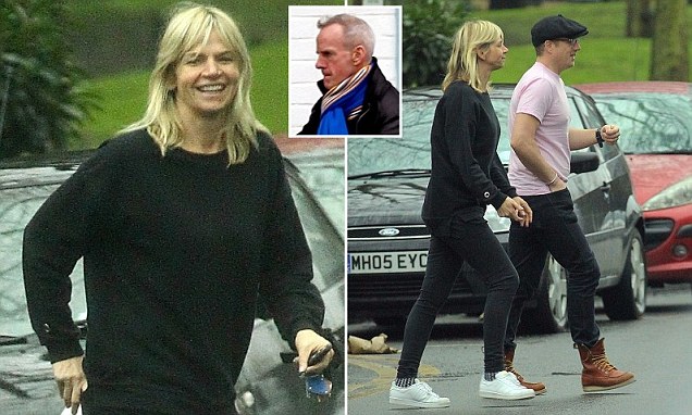 Zoe Ball cosies up to new cameraman beau Billy Yates