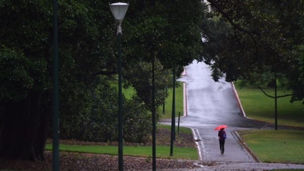 Melbourne has been hit by a deluge but clouds have already started to clear.