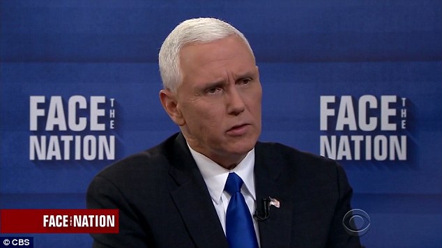 Vice President Mike Pence was more willing to let the president's comments slide, as he wouldn't say to John Dickerson if America is morally superior to Russia 