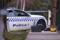 The scene in Moonee Ponds in July 2015 where Constable Ben Ashmole was shot in the head.