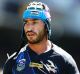 AUCKLAND, NEW ZEALAND - FEBRUARY 04: Johnathan Thurston of the Cowboys looks on during the 2017 Auckland Nines match ...