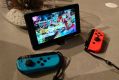 When detached from the console, the Joy-Con can be fitted with straps that make them comfier to hold and stop you ...