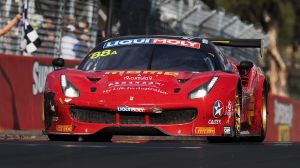 Ferrari's 488 GT3 took a dominant win on the mountain.