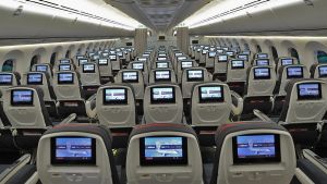 Economy class: Air Canada 787-9 Dreamliner.