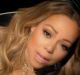 Mariah Carey in the film clip for her single I Don't.
