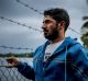 Behnam Satah, a Kurdish refugee who holds a master's in English education, on Manus Island.