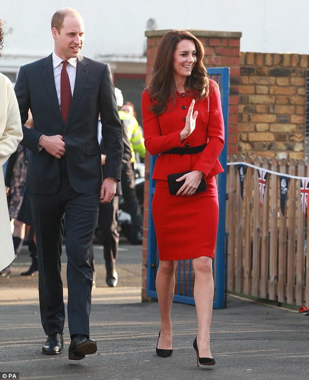 The royal couple, pictured, attended an assembly centred around the theme of kindness