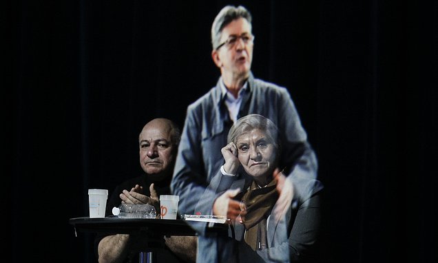 France's Jean-Luc Mélenchon uses hologram during campaign