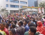 Garment workers protest - Ashulia, Dec 2016