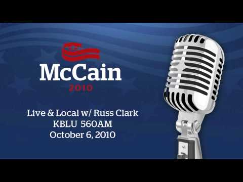 Senator McCain on the Russ Clark Radio Show_Oct 6