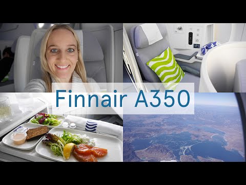 FINNAIR A350 Business Class Flight Review, Beijing to Helsinki