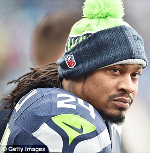 Marshawn Lynch of the Seattle Seahawks