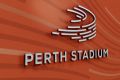 The logo for the new Perth Stadium.