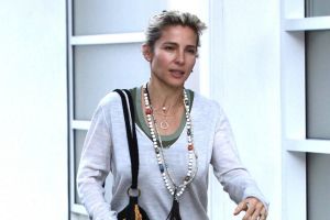 Elsa Pataky is seen on January 31, 2017 in Los Angeles, California.