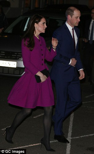 The Duchess dazzled in the peplum jacket and flared skirt from the designer's 2015 collection