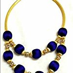 Blue double layer Traditional Necklace