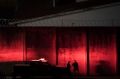 Police stand guard outside the Alcacuz prison amid tension between rival gangs at dusk in Nisia Floresta, near Natal, Brazil.