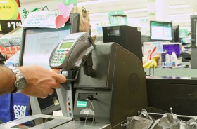 The way of the future? Self-service checkouts.