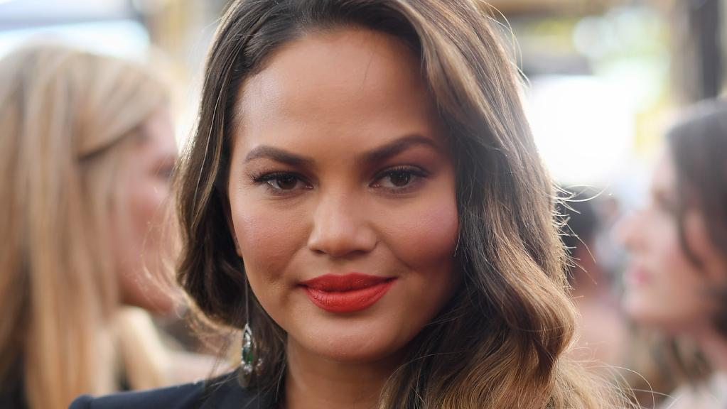 Chrissy Teigen is no stranger to wardrobe malfunctions. Picture: Dimitrios Kambouris/Getty Images for TNT