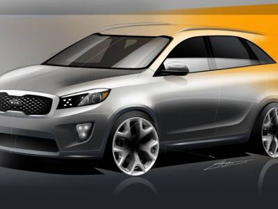 2015 Kia Sorento Rendered