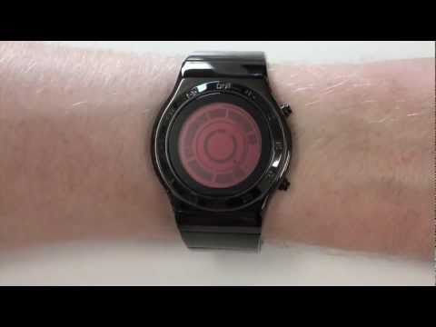 Kisai Rogue SR2 Red Hybrid LCD LED Watch Design From Tokyoflash Japan