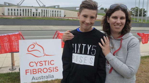 12 year old Hamish Hughes has had 14 lifesaving operations due to his Cystic Fibrosis.