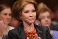 Mary Tyler Moore before the Senate Committee hearing on diabetes research in Washington, 2009.