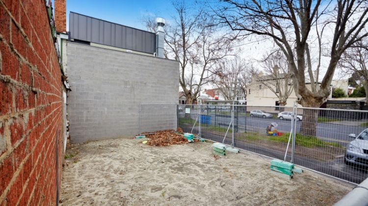 Melbourne's soaring land prices: this 64-square-metre vacant block sold for $1.3 million.