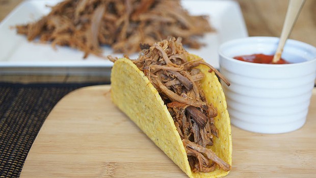 Slow cooked Mexican beef