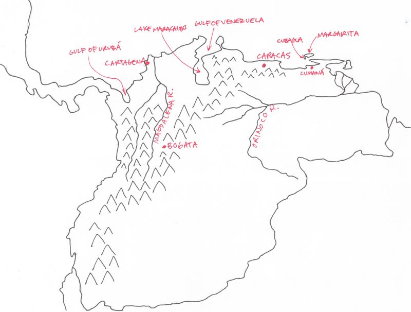 New Granada Map